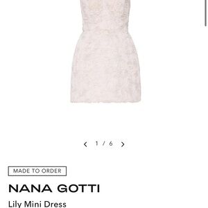 Lily Mini Dress - White